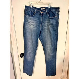 Levi Strauss Signature Gold Mid Rise Straight Jeans – Size 16 W33 L32 #0719
